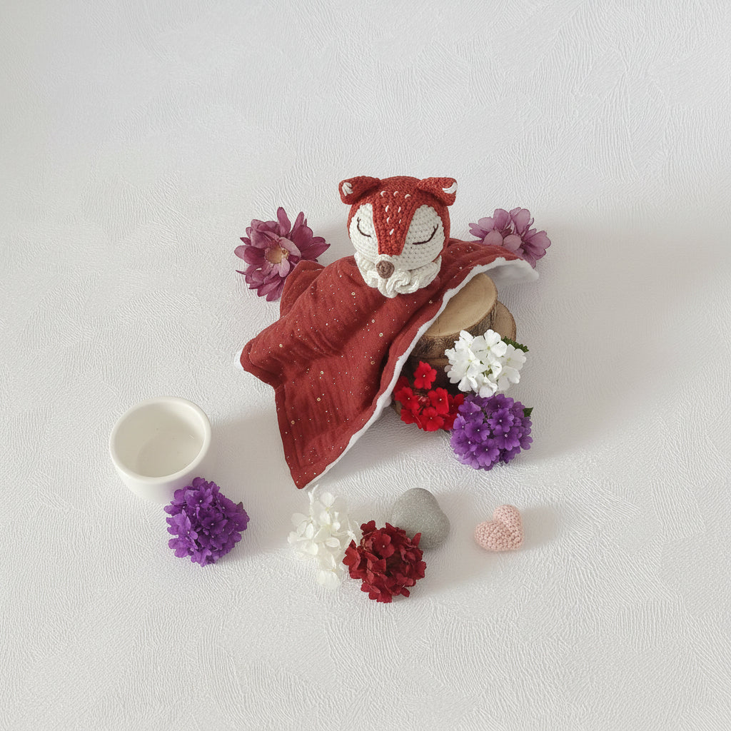 doudou-renard-crochet-lange-terracotta-mise-en-scene-fleurs