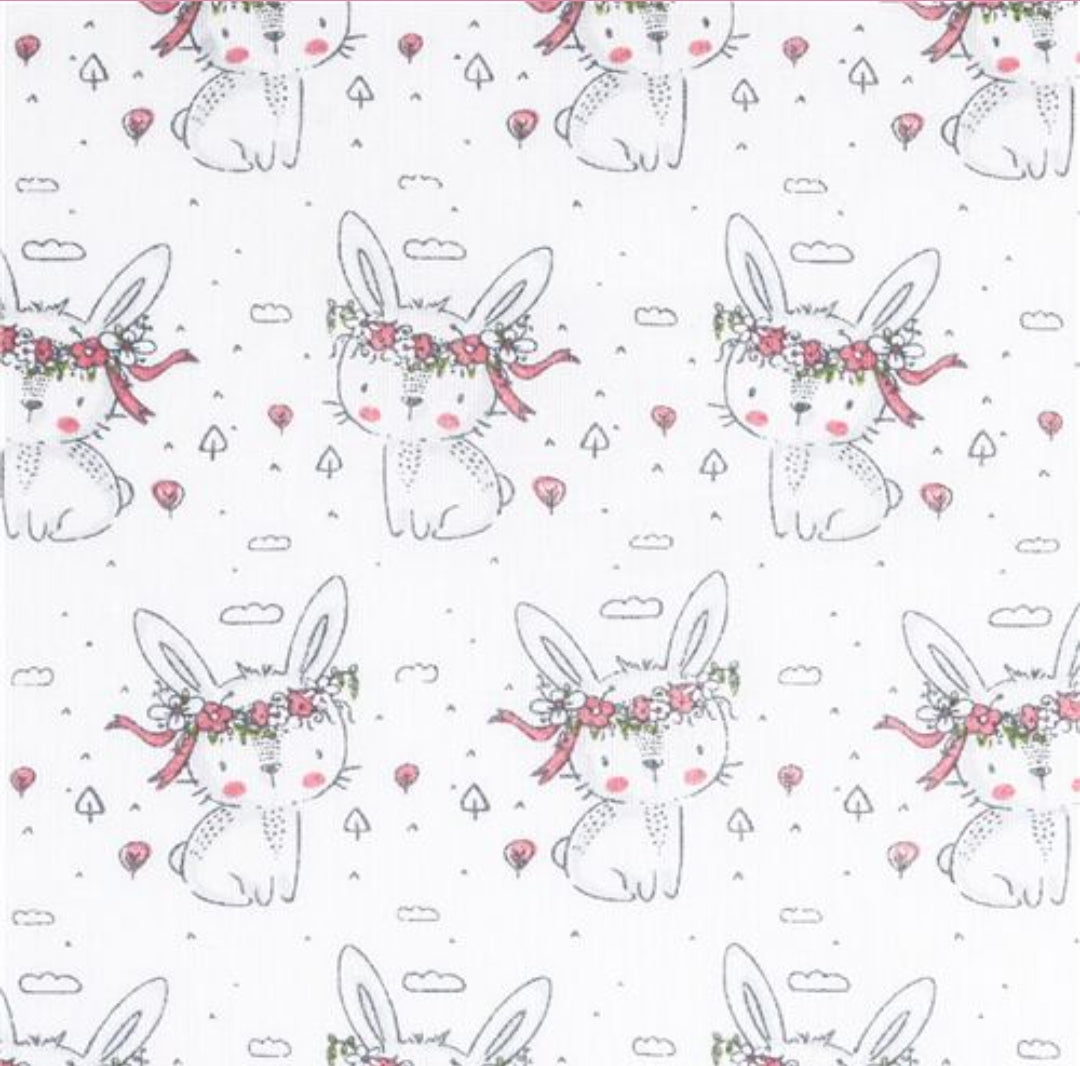 Protège-Carnet de Santé Personnalisé – Collection Lapin Bohème